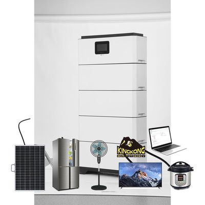 200Ah 300Ah 400Ah 500Ah 48V Lifepo4 Batterie tout en un Inverseur et montage au phosphate