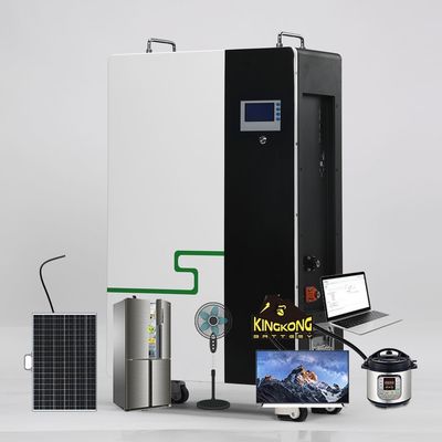 Piles au lithium montées au mur LiFePO4 48V pour le stockage d'énergie solaire
