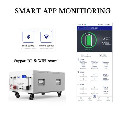 280Ah 51.2V LiFePO4 batterie au lithium solaire pour le système d'énergie solaire à domicile 15kwh OEM