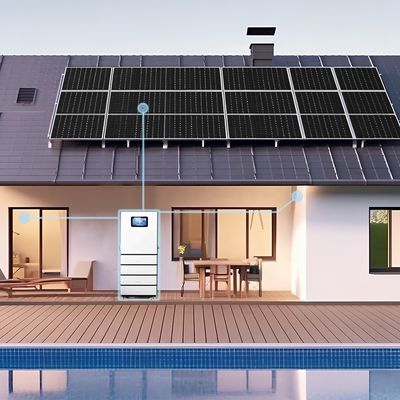 Connexion au réseau hybride batterie de stockage d'énergie intelligente empilée 10kw 15kw 20kw 30kw 35kw