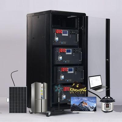 Dimension personnalisée 48v Batterie au lithium montée sur un rack pour la résidence