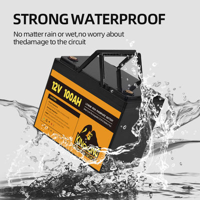 OEM ODM 12V 100Ah LiFePO4 Batterie pour RV solaire Caravane Marine aux États-Unis Allemagne Royaume-Uni Canada