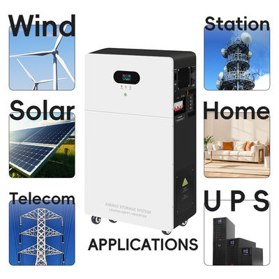 Puissante gamme de puissance de sortie de 5 à 10 kWh Système de batterie de stockage d'énergie solaire hors réseau