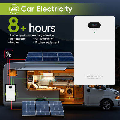 Puissante gamme de puissance de sortie de 5 à 10 kWh Système de batterie de stockage d'énergie solaire hors réseau