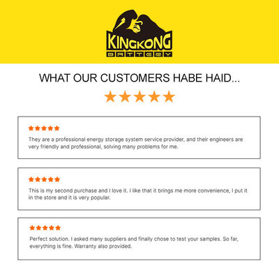 Batterie LiFePO4 5kWh 100Ah 200Ah 280Ah 314Ah