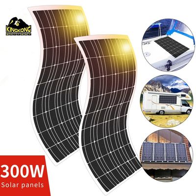 Panneau solaire OEM flexible de 200 W Les dimensions du panneau sont de 1590 x 710 x 2 mm 100 W 210 W 310 W 410 W 525 W