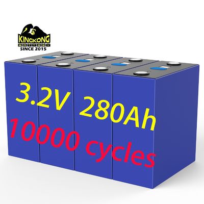 Cellule de batterie prismatique LiFePO4 280Ah 314Ah Pour les solutions de stockage d'énergie solaire OEM
