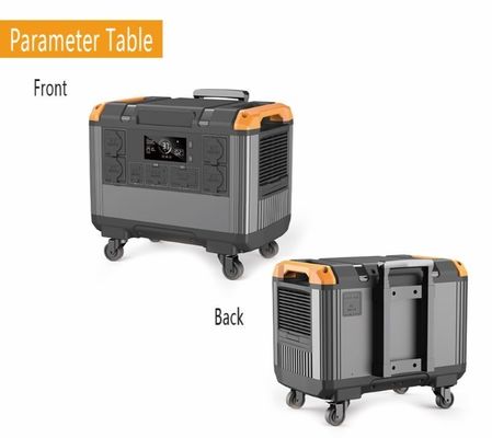 Batterie LiFePO4 UE 230V UPS domestique Générateur solaire 3000W pour le camping et les besoins d'urgence