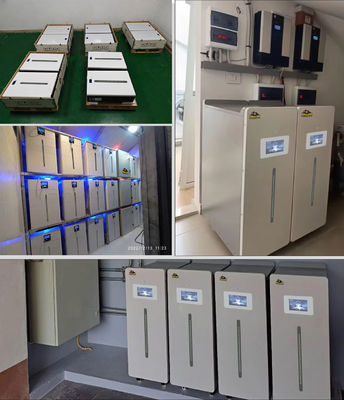 5 kW batterie Lifepo4 Lithium 51.2V 100Ah 200Ah 280 400 300Ah batterie Lithium Lifepo4 48V Pour le panneau solaire