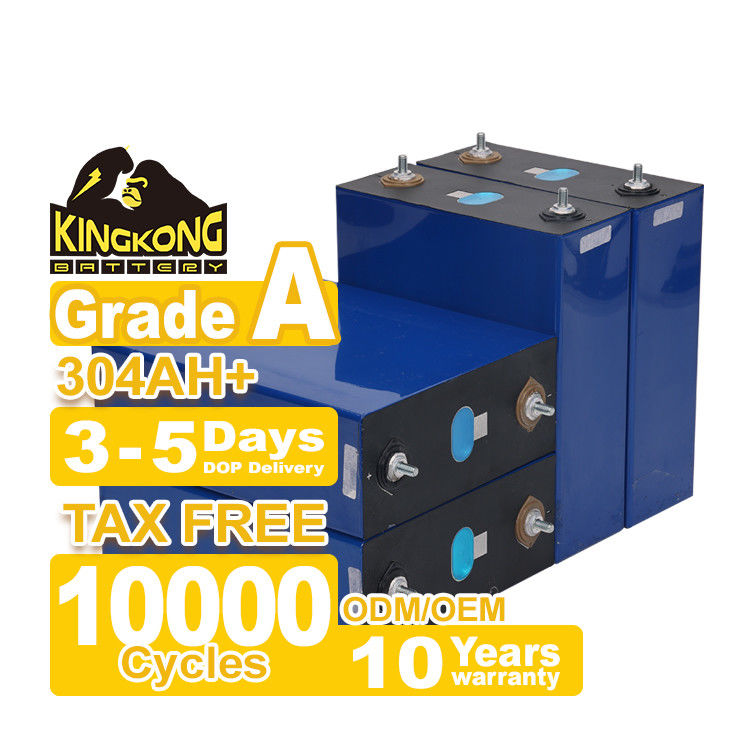Batterie KingKong OEM/ODM 304ah 320ah Lf280k 3.2v 280ah Stockage d'énergie Batterie Lifepo4