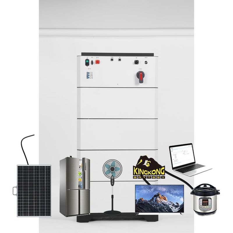 Stockage d'énergie solaire 20Kwh 30Kwh Batterie au lithium solaire haute tension