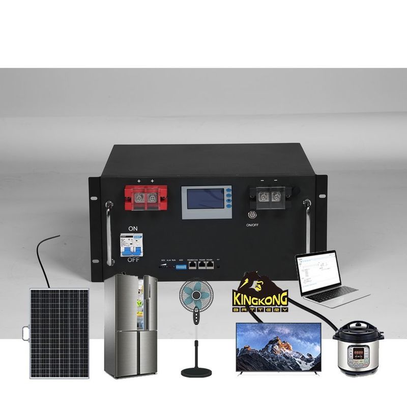 280Ah 51.2V LiFePO4 batterie au lithium solaire pour le système d'énergie solaire à domicile 15kwh OEM