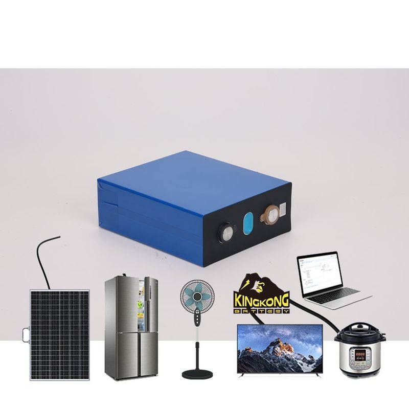 Voltage entièrement chargé 3,65V 100Ah 3,2V LFP LiFePO4 Cellule de batterie prismatique pour la construction de véhicules électriques
