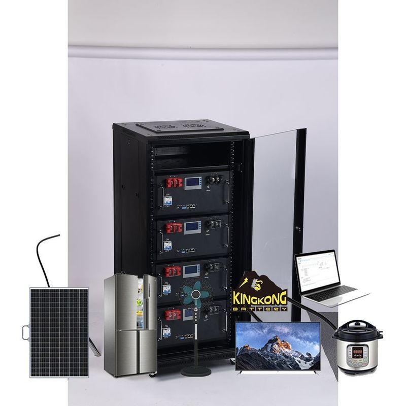 Pack de batterie solaire au lithium-ion de 48V 200AH pour le stockage d'énergie dans le rack de serveur