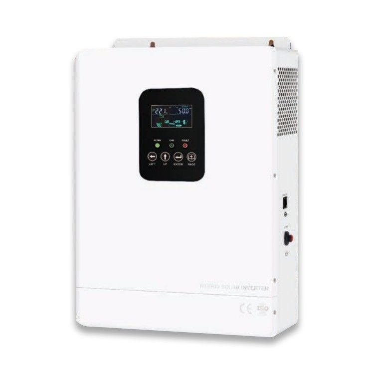 24V 48V Pure Sine Wave Hybrid Inverter solaire 4 6KW 7KW 8KW 10KW Double sortie 420*310*110M