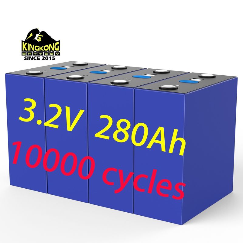 Cellule de batterie prismatique LiFePO4 280Ah 314Ah Pour les solutions de stockage d'énergie solaire OEM