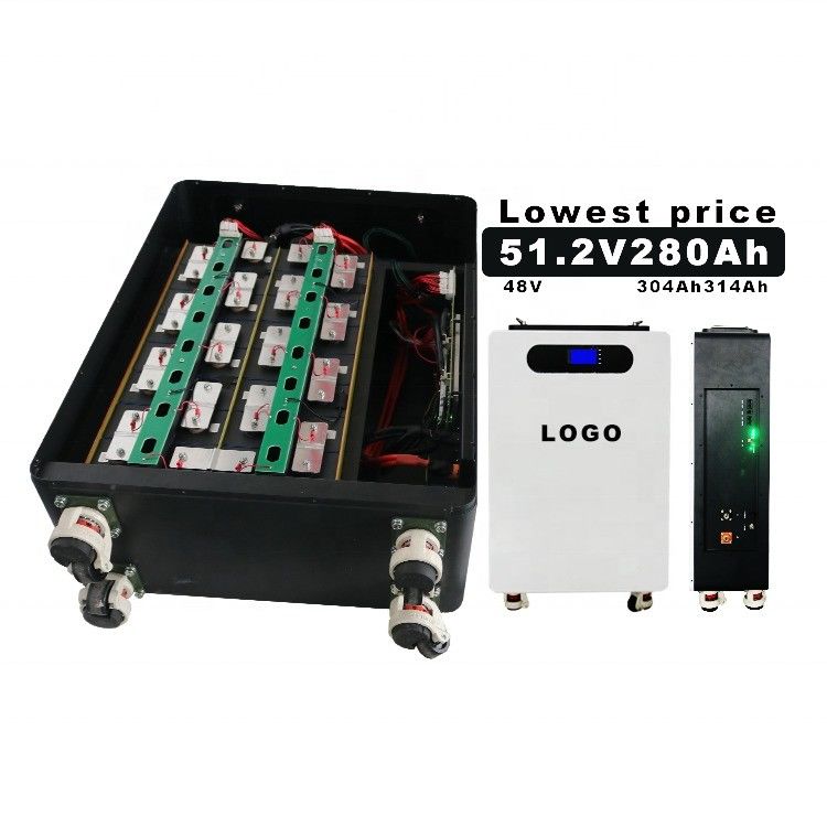 24V 48V 230AH 280AH 16s boîte de batterie DIY pour la boîte OEM personnalisée 15kwh batterie Lifepo4
