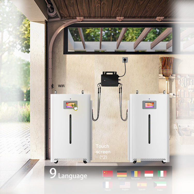 Power Wall Lifepo4 Batterie 10Kwh 15Kwh 512 48V 200Ah 300Ah 17,5Kwh Batterie au lithium hors réseau Batterie solaire Entrepôt d'énergie pour la maison