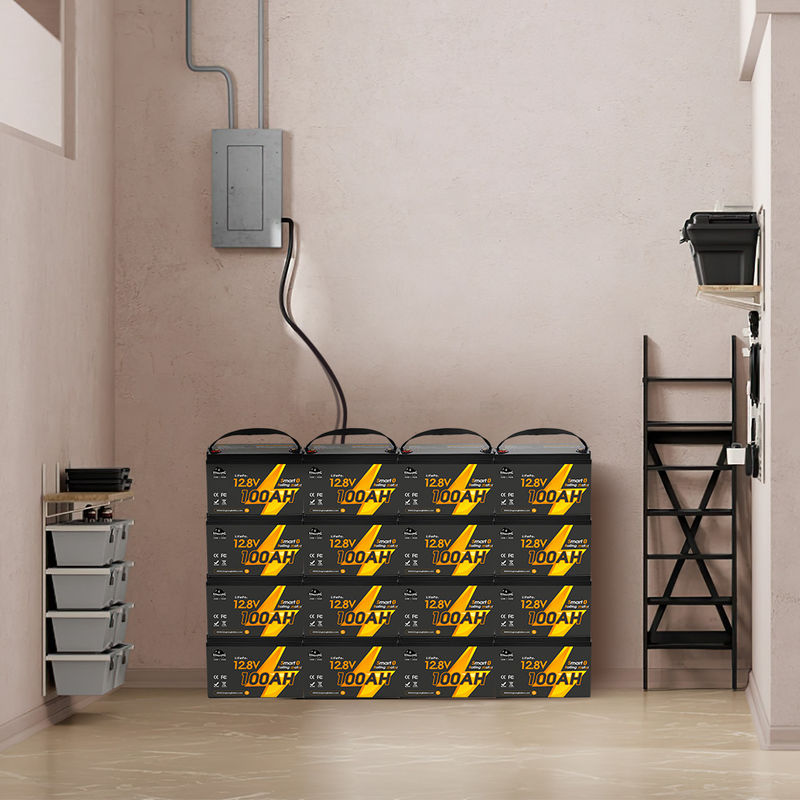 12V 12.8V 24V 48V Volt 100Ah 120Ah 200Ah 300Ah 400Ah Rechargeable Lifepo4 Cycle profond Li Li-ion batterie au lithium scellée