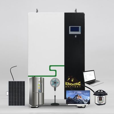 Parement monté 51.2V 48V 280Ah 304Ah stockage de batterie au lithium pour le système solaire hors réseau