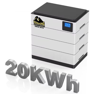 Système de stockage d'énergie solaire OEM Pour la maison 48V 51.2V 400AH 20KWh Batterie LiFePO4 empilée