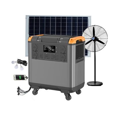 Générateur d'énergie solaire mini-kit de 1 kW avec écran LCD numérique pour système d'éclairage domestique