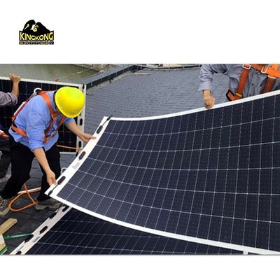 166mmx166mm Taille de cellule Panneau solaire semi-flexible 500W Pour les acheteurs OEM/ODM internationaux